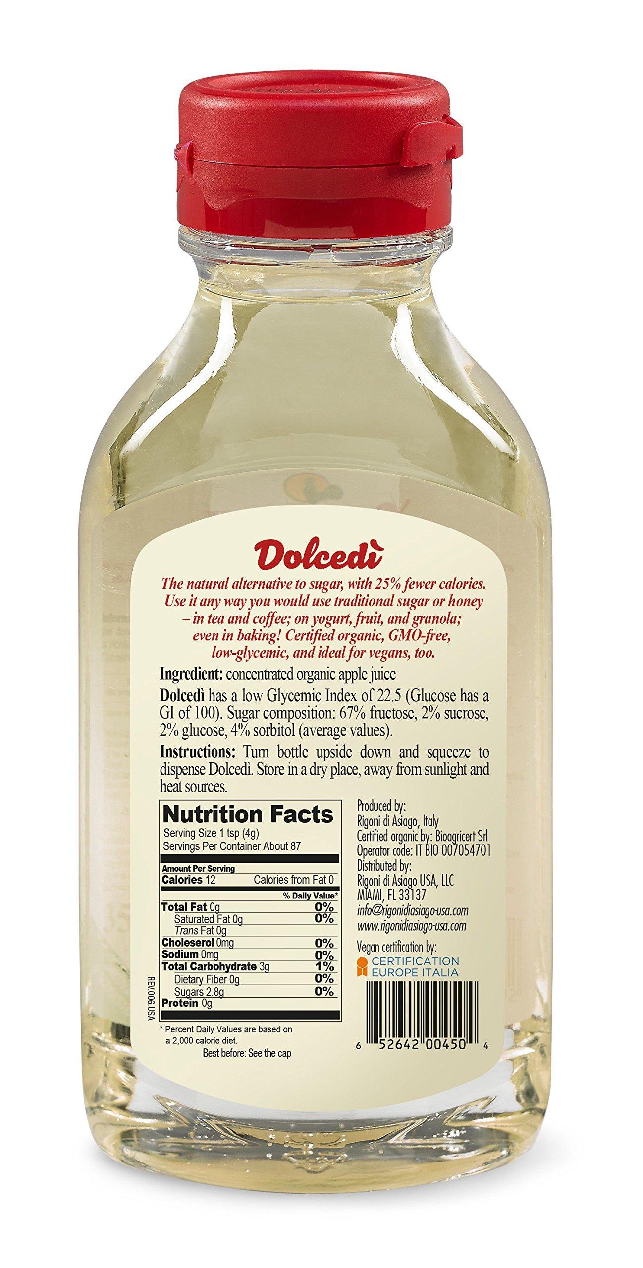 Rigoni di Asiago Rigoni di Asiago Dolcedi Natural Low-Glycemic Sweetener from Organic Apples - 12.34 oz