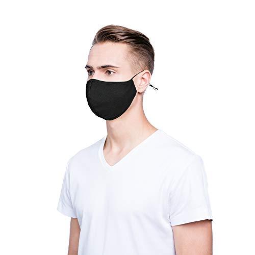 DALIX DALIX Cloth Face Mask Reusable Washable Made in USA - Variety L-XL (3 Pack)