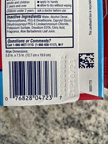 Wet Ones Wet Ones Moist Wipes Fresh Scent Anti Bacterial Singles - 24 ct, Pack of 3