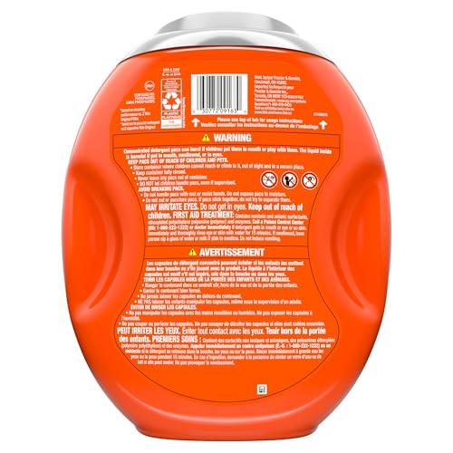 Tide Tide Power PODs Hygienic Clean Heavy Duty Liquid Laundry Detergent Pacs, Free and Clear of Dyes and Perfumes, For Visible and Invisible Dirt, 45 Count, HE Compatible