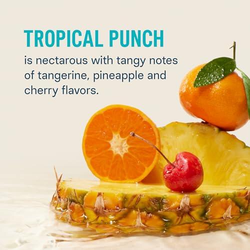 Liquid I.V. Liquid I.V. Hydration Multiplier - Tropical Punch - Hydration Powder Packets | Electrolyte Powder Drink Mix | Convenient Single-Serving Sticks | Non-GMO | 16 Servings (Pack of 12)