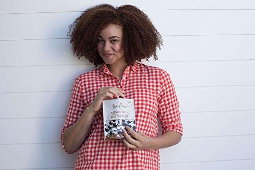 Tru Fru Tru Fru Dark Chocolate Dipped Freeze-Dried Coconut Melts (4.2 oz), 6-Pack Case