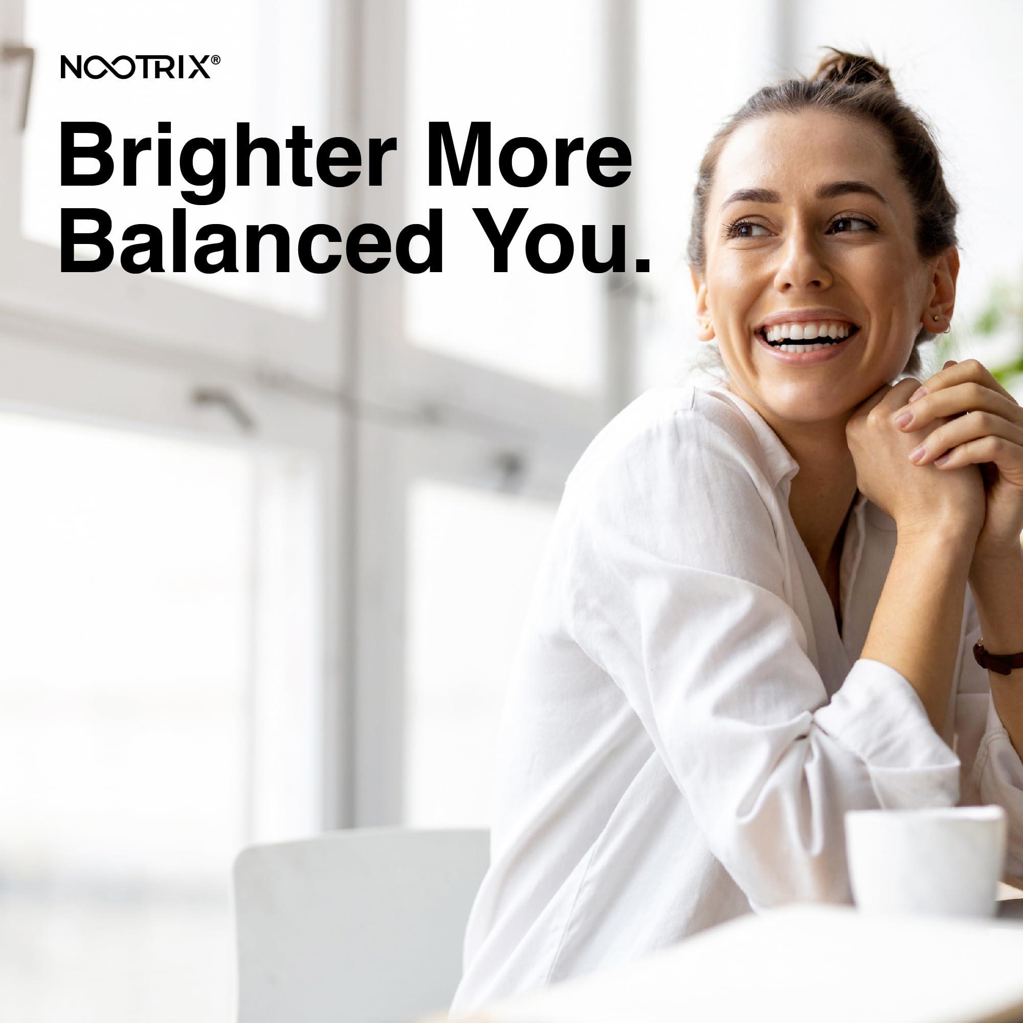 Nootrix Nootrix Cortisol Manager and Stabilizer Supplement | Supports Deep Sleep & Relaxation | Cortisol Supplement with Ashwagandha, L-Theanine, Rhodiola Rosea Extract & Apigenin | 90 Vegan Capsules