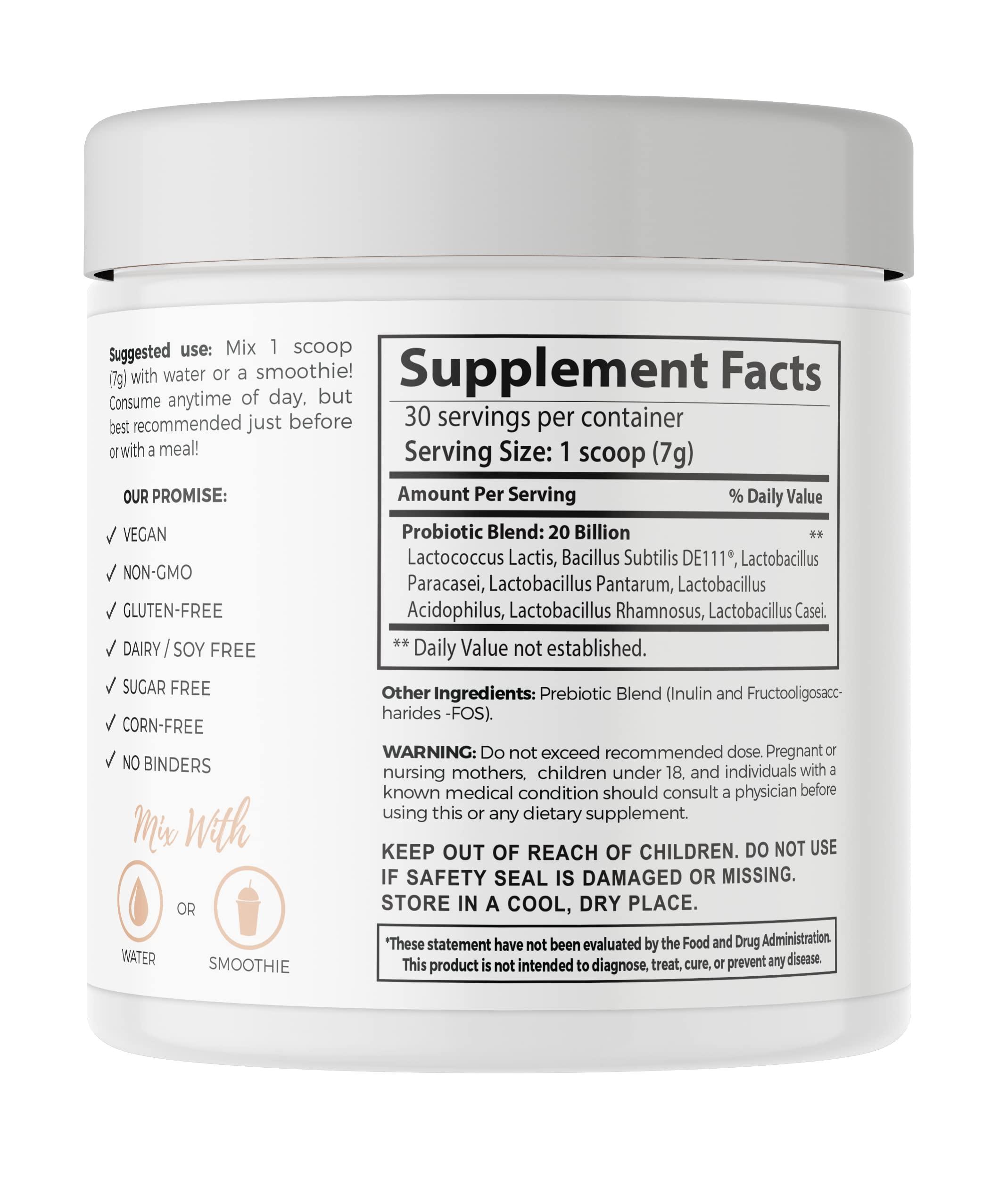 Teami Teami Prebiotic and Probiotic Gut Love (7.40 Ounce, Unflavored)