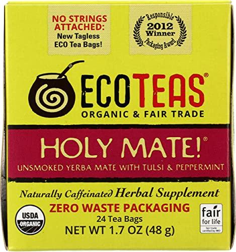 ECOTEAS ECO TEAS Organic 100 Holy Mate, 24 CT