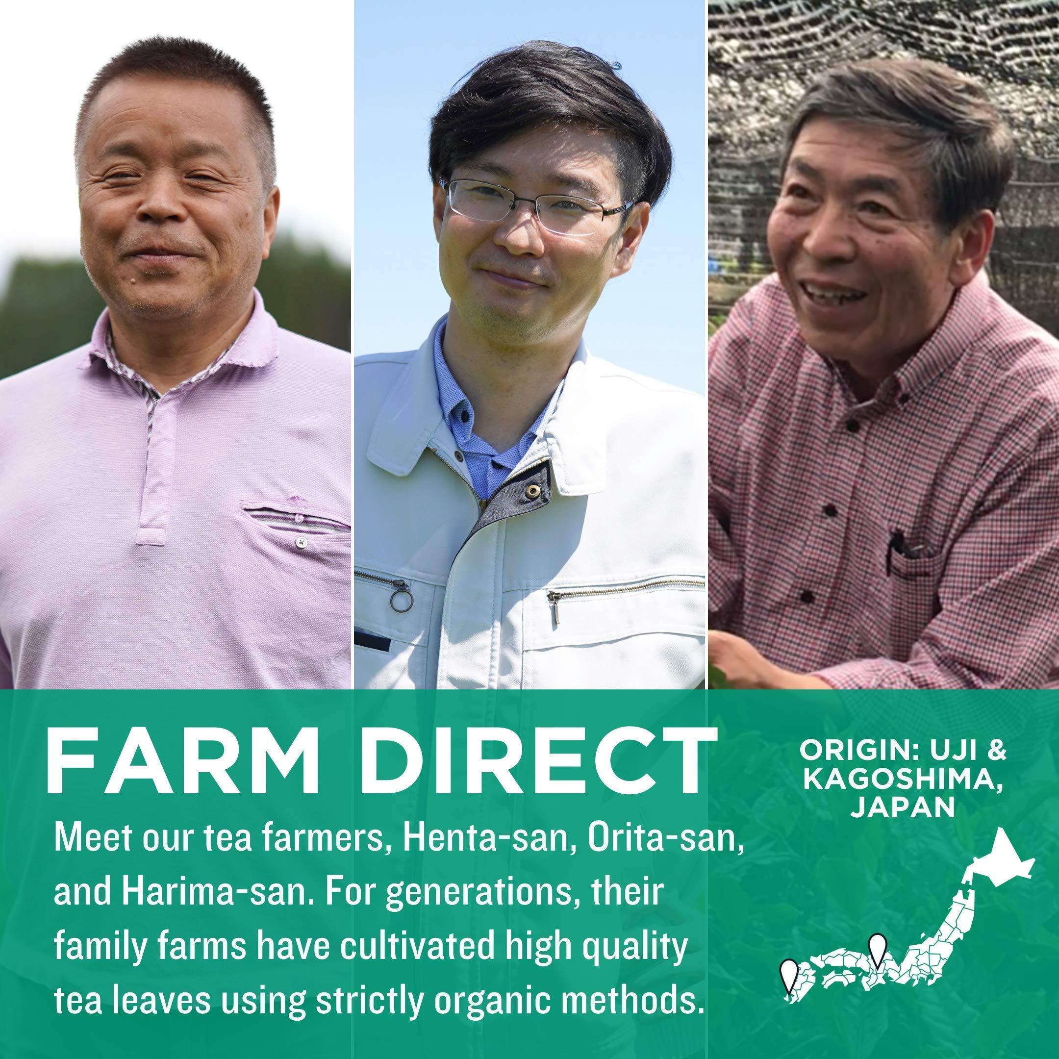 Jade Leaf Matcha Jade Leaf Culinary + Ceremonial Matcha Bundle - Organic Matcha Green Tea Powder Culinary Pouch (30g) and Ceremonial Tin (30g)