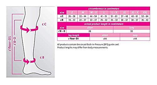 CircAid circaid Juxtalite Lower Leg System Designed for Compression and Easy Use Medium Short