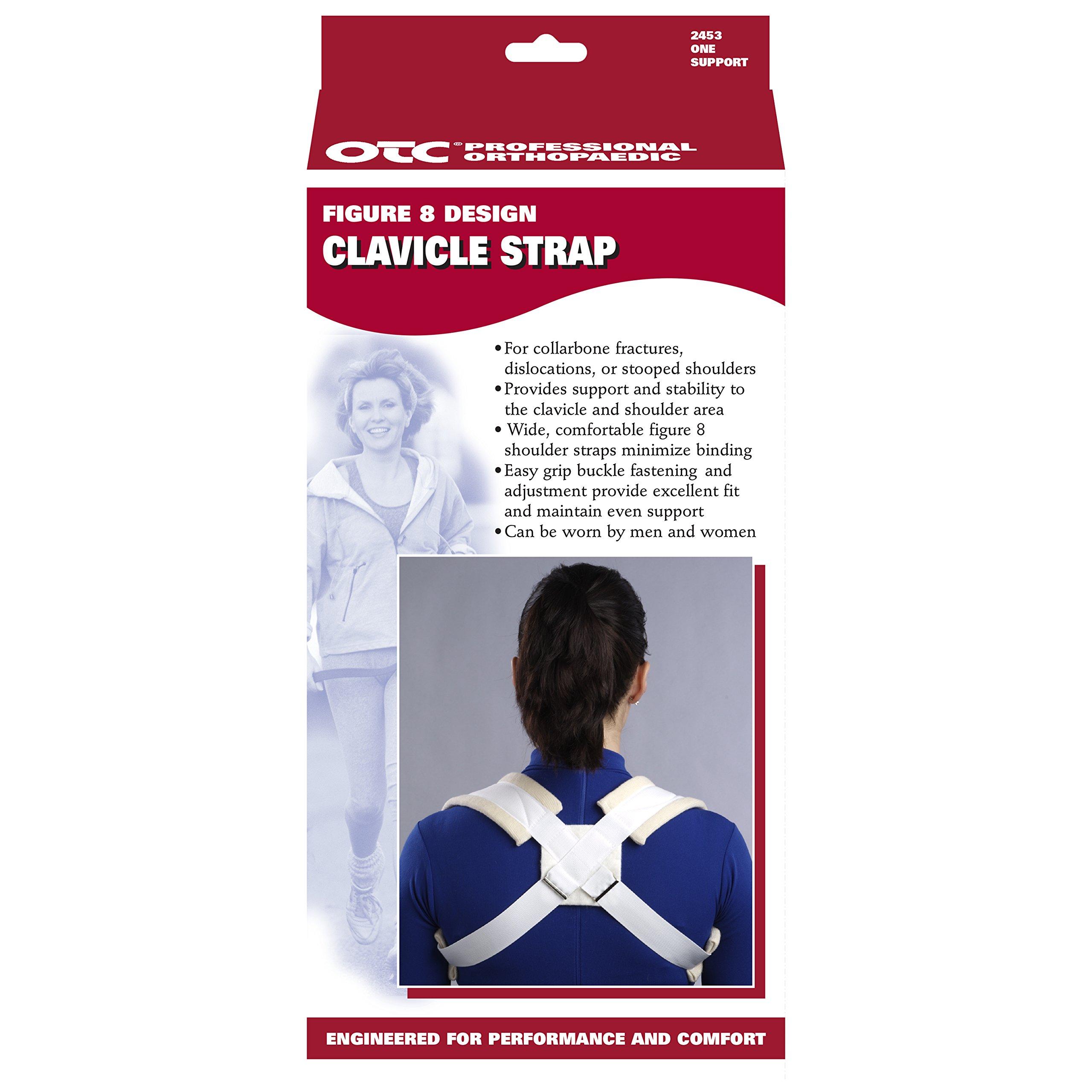 OTC OTC Clavicle Strap, Figure-8 Style, Shoulder Support, X-Small