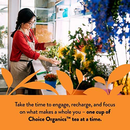 Choice Organics Choice Organics - Organic Decaffeinated English Breakfast Tea (1 Pack) - Fair Trade - Compostable - 16 Organic Black Tea Bags