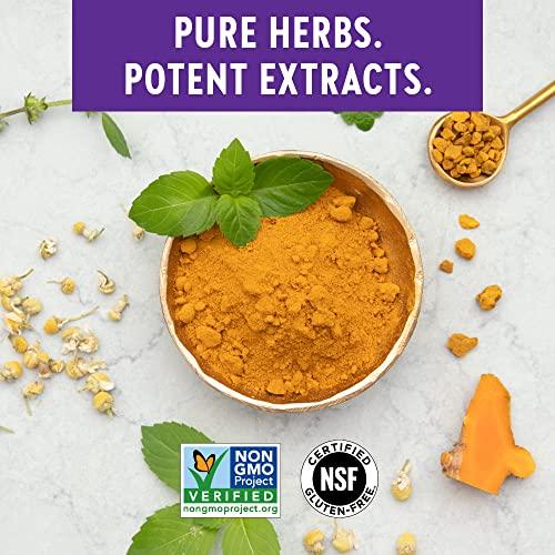 New Chapter New Chapter Turmeric Supplement + Daily Detox Turmeric Force Detox Action with Green Tea + Ginger + NO Black Pepper Needed + NonGMO Ingredients Vegetarian Capsule, 60 Count