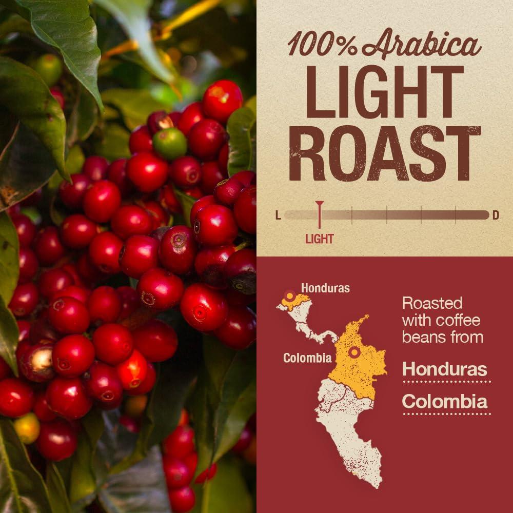 Mayorga Mayorga Organic Coffee 2lb Buenos Dias - Light Roast Whole Bean Specialty Grade Coffee, 100% Arabica, Slow Roasted, Citrusy and Sweet Flavor with Low Acidity - USDA Organic, Non-GMO, Kosher