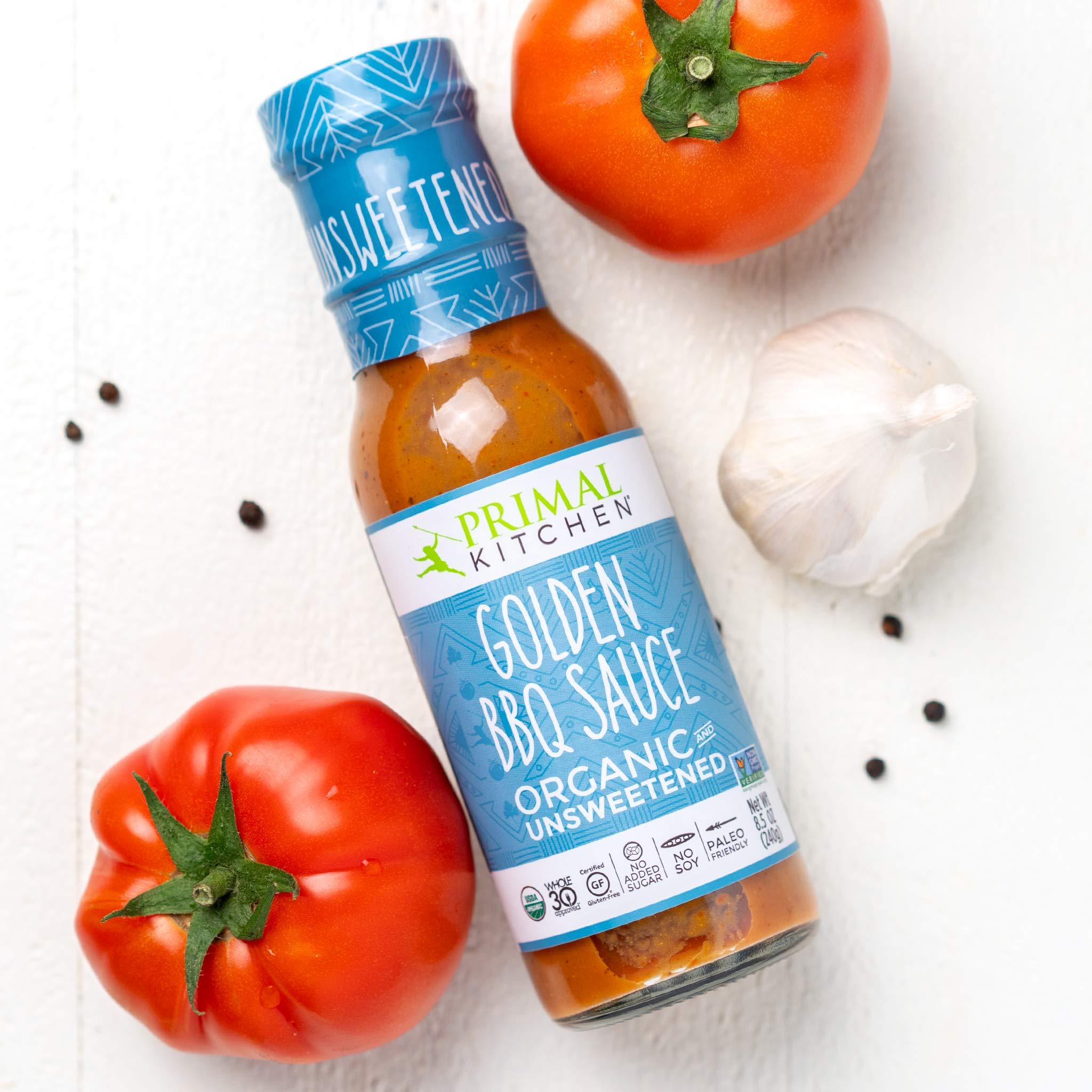 Primal Kitchen Primal Kitchen Organic BBQ Sauce & Steak Sauce 3-Pack, Made with Real Ingredients, No Cane Sugar or Corn Syrup, Includes Classic BBQ, Golden BBQ, and Steak Sauce