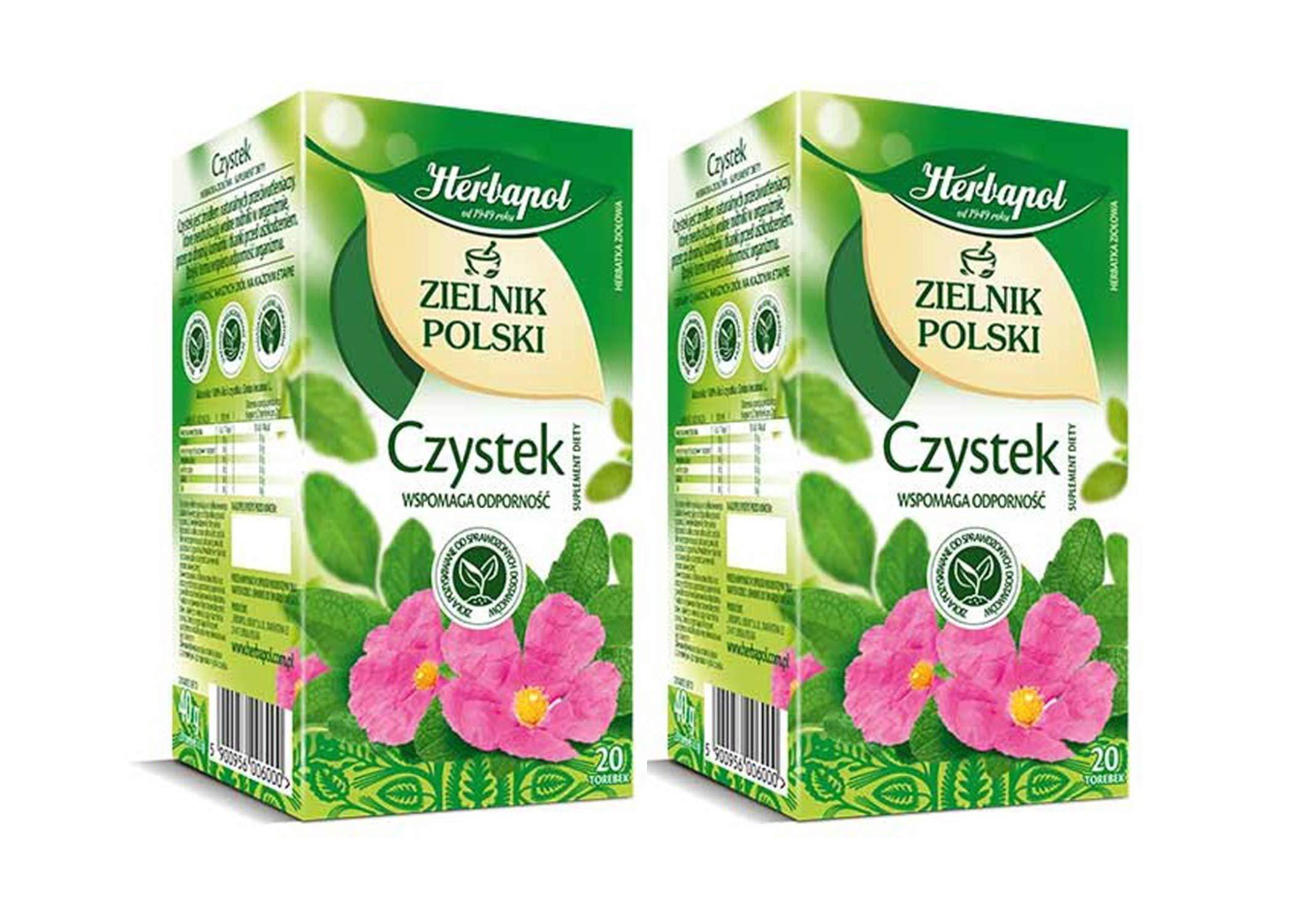 Herbapol HERBAPOL CZYSTEK CISTUS INCANUS 1.41 oz (40g) 2PACK