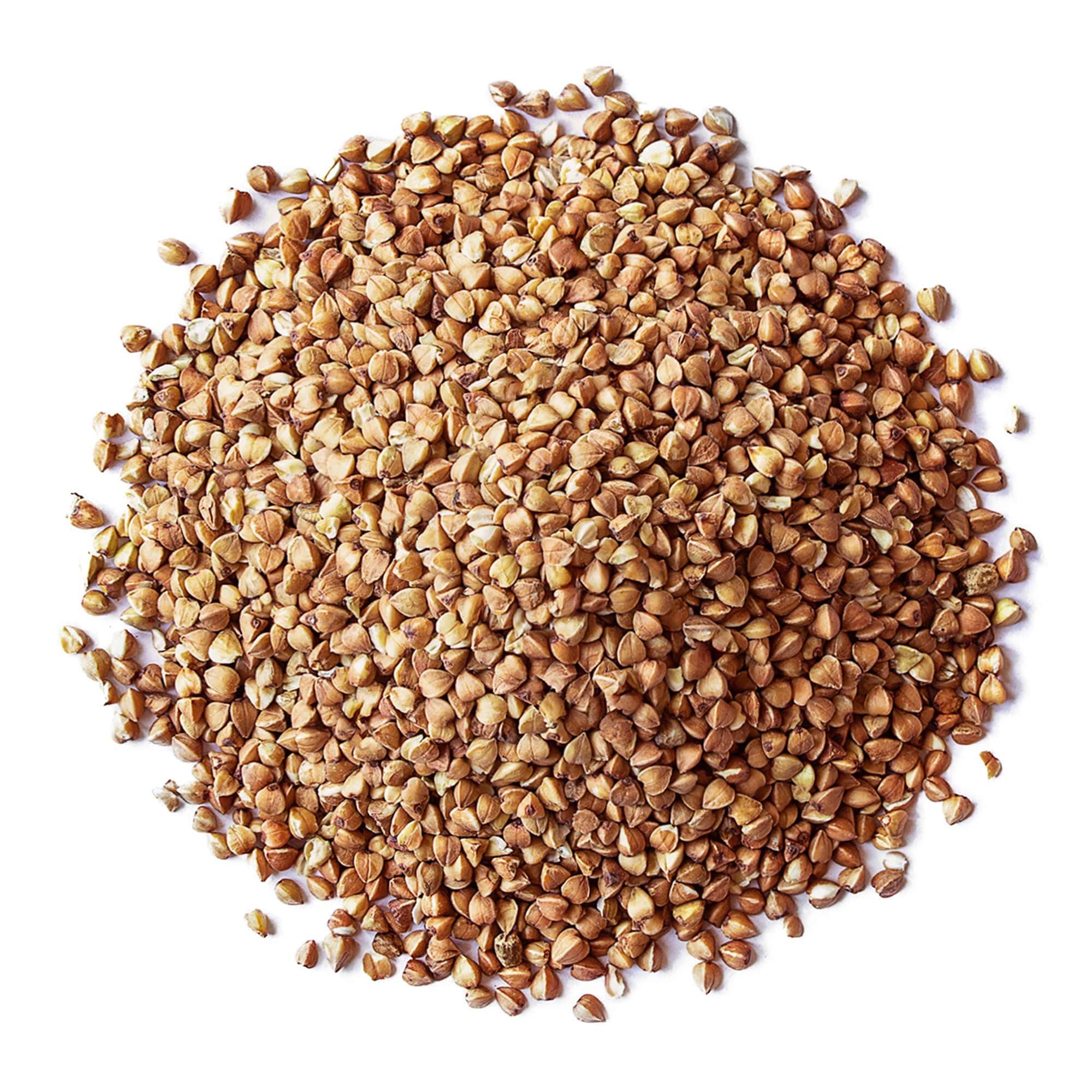 Food to Live Food to Live Gluten Free Organic Roasted Buckwheat Kasha, 5 Pounds Non-GMO Whole Groats. Quick-Cooking. Good Source of Fiber, Protein, and Copper.
