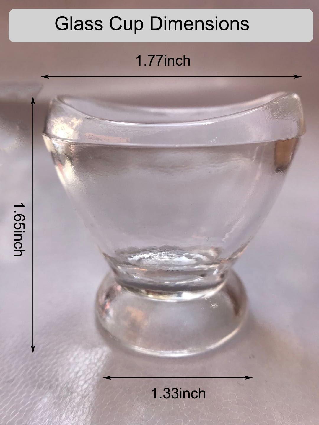 Dr.Jim Dr.Jim Glass Eye Wash Cup for Eye Rinse,Cleansing with Storage Container,10ml