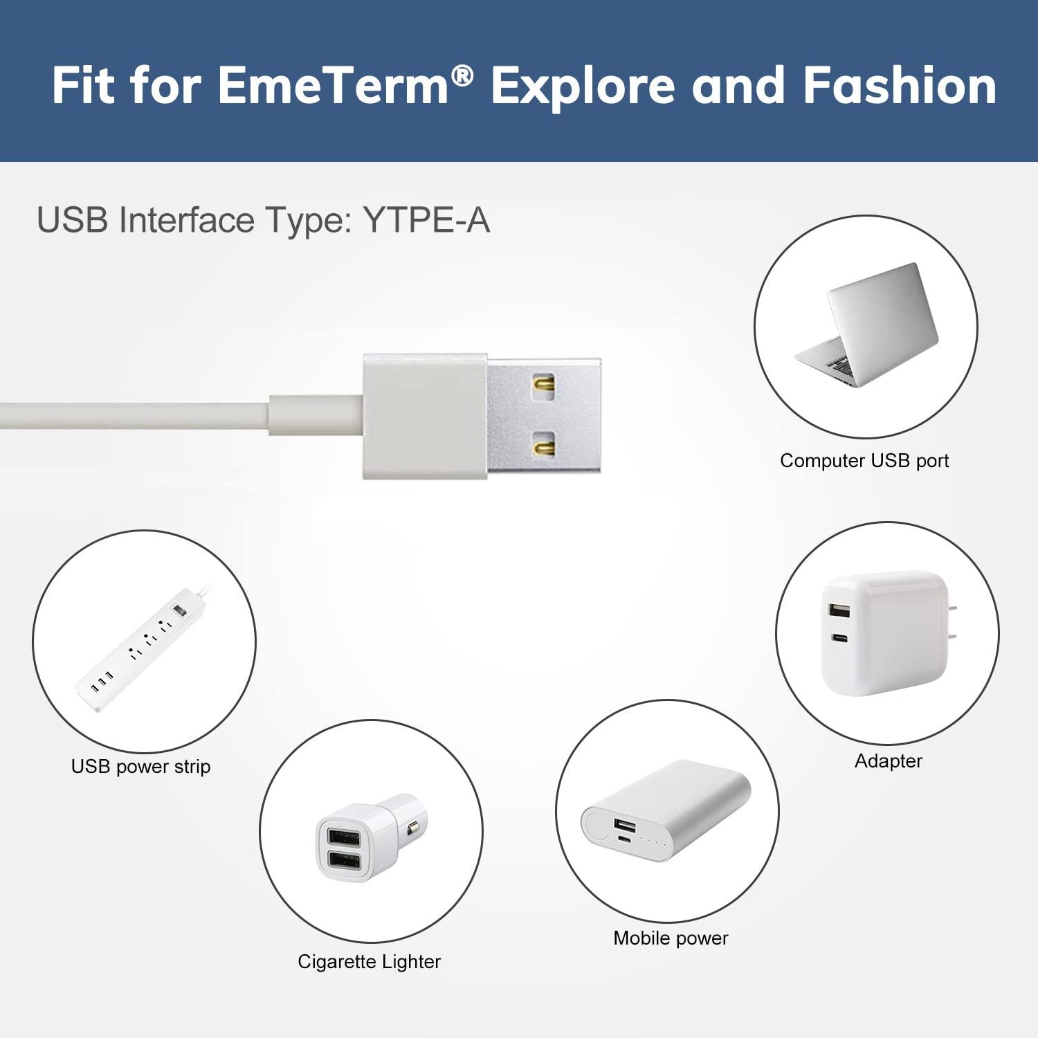 EmeTerm EmeTerm Original USB Magnetic Charging Cable Fashion, Explore, and Smart Series Anti-Nausea Wristbands