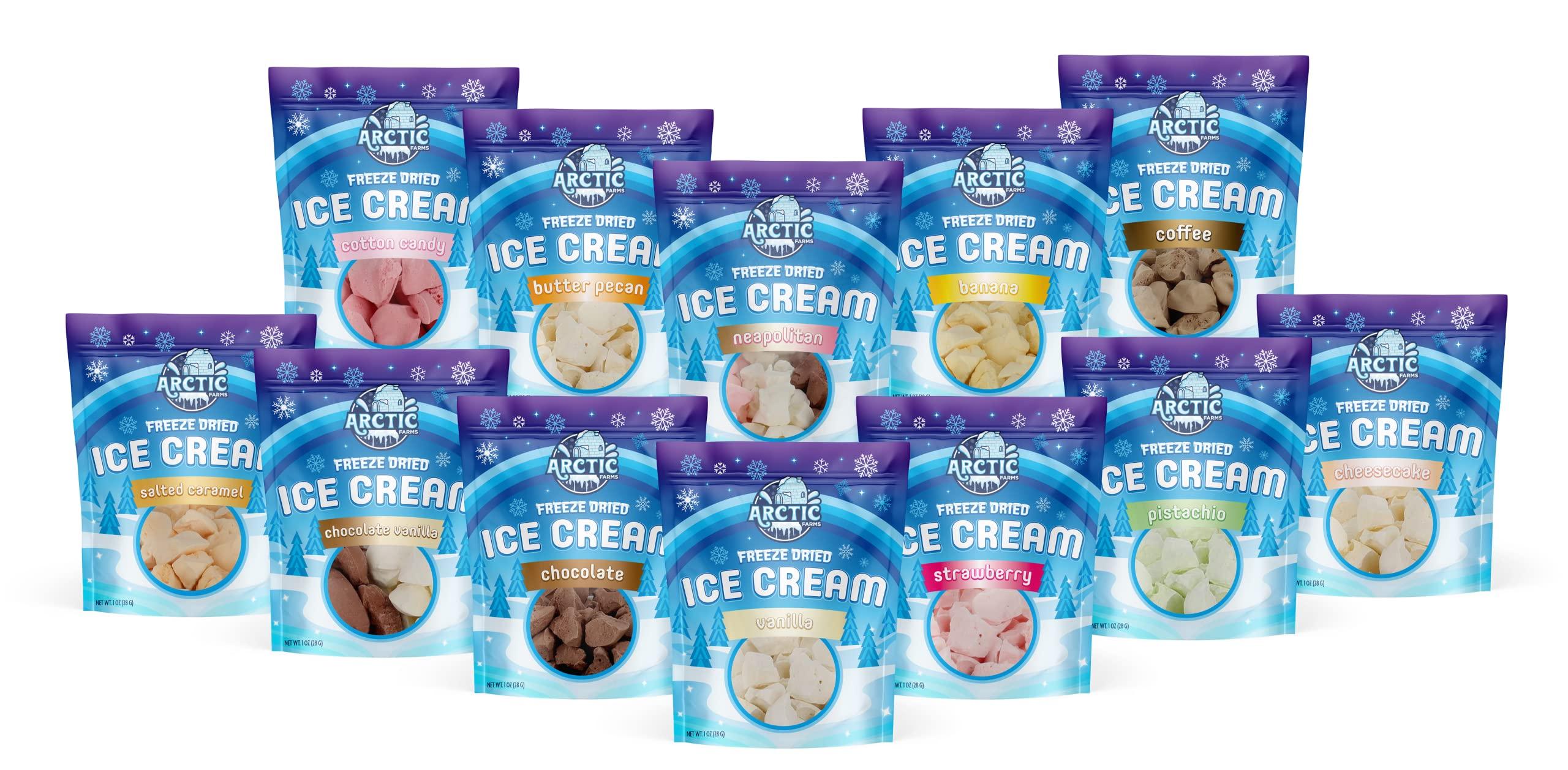 Arctic Farms Arctic Farms Freeze Dried Ice Cream that Does Not Melt (Vanilla)