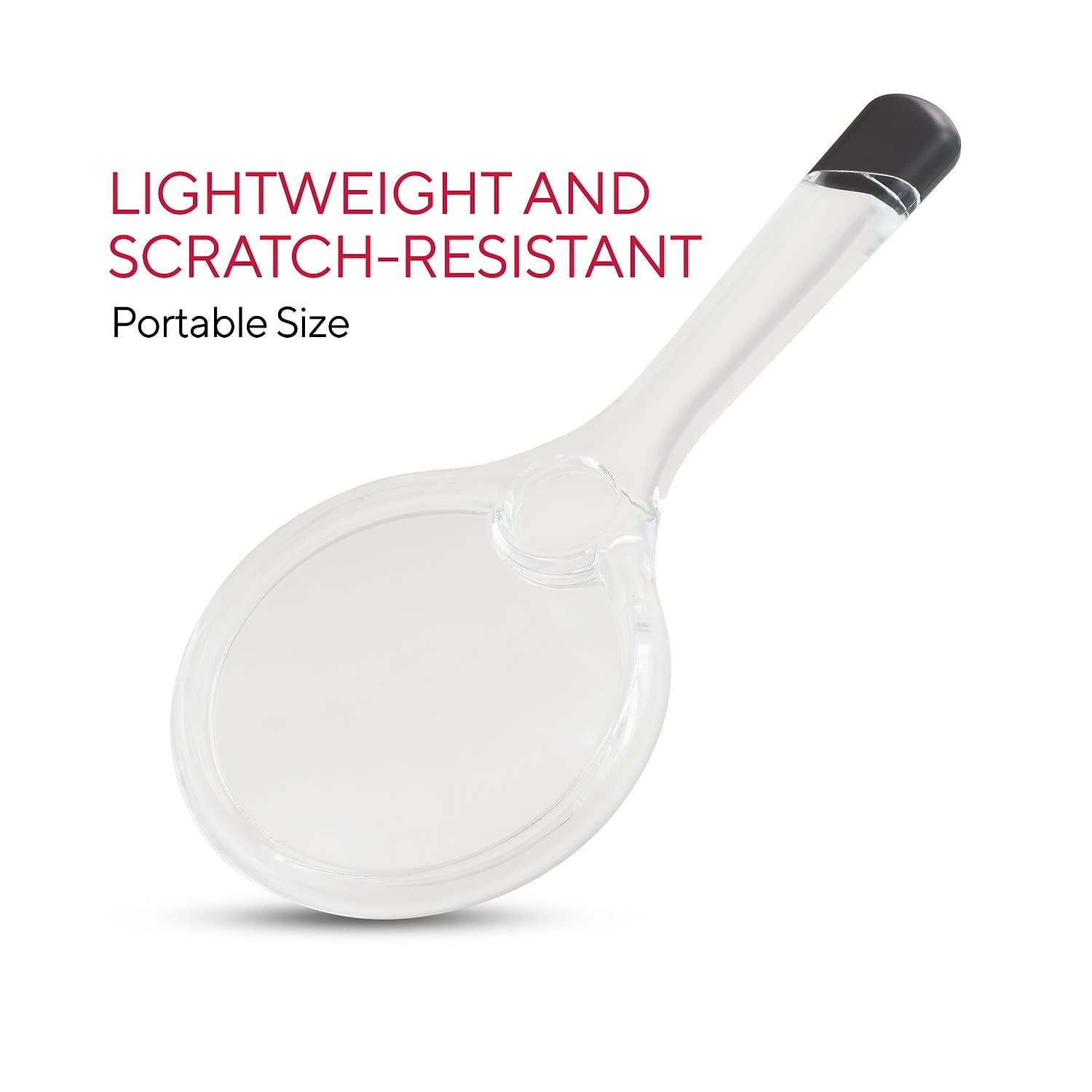 STAPLES Staples 2X Handheld Magnifier, 3/Pack (ST56453-CCVS)