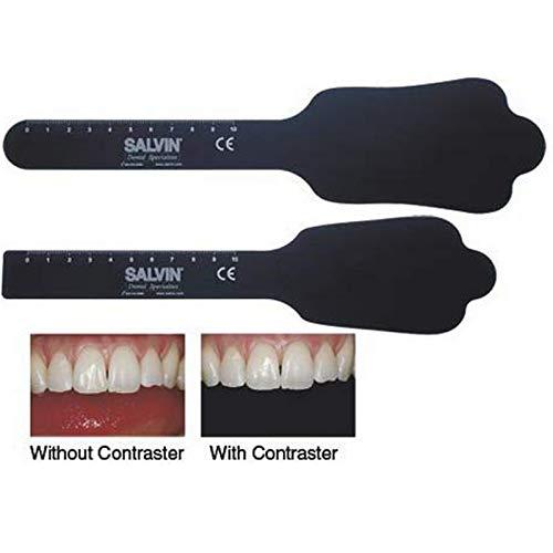 N/U 6Pcs Dental Photo Contrast Black Background Board Intraoral Orthodontic Photographic Contrast Palatal Photography Contraster
