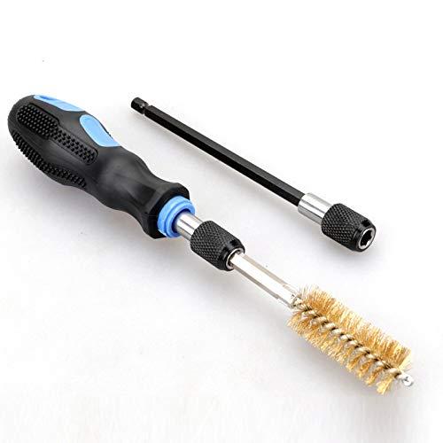 tooloflife Wire Brush Attachment for Drill Set | 38 Piece | 1/4" for Power Drill or Die Grinder