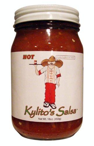 Kylito's Kylito's Salsa 16oz Jar (Pack of 3) (Choose Flavor Below) (Hot - Hot)