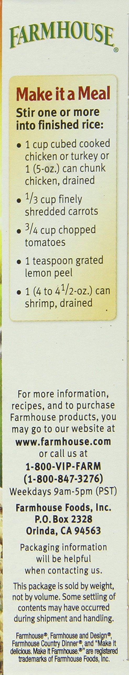 Farmhouse Farmhouse Long Grain Wild Rice, Herb and Butter, 4 Ounce (Pack of 12)