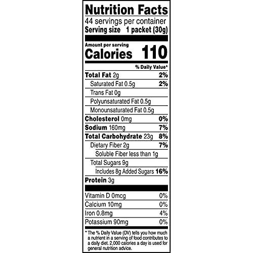 Quaker Quaker Instant Oatmeal, Peaches & Cream, 1.05oz, 44 Counts (Pack of 1)