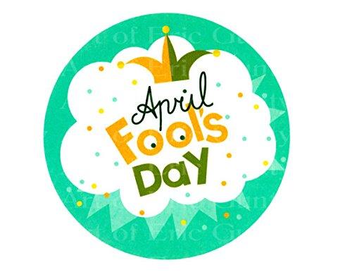 Art of Eric Gunty 1/2 Sheet - April Fools Day Birthday - Edible Cake/Cupcake Party Topper - D22336