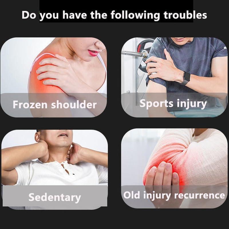 ZHOOCAI ZHOOCAI Age Relief Shoulder Brace, Kinetix Gear Shoulder Brace, Agerelief Orthopedic Compression Shoulder Brace, Rotator Cuff Shoulder Brace, Age Relief Shoulder Brace (2pcs)