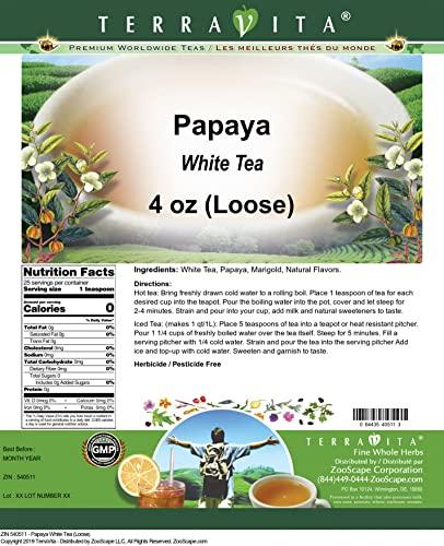 TerraVita Papaya White Tea (Loose) (4 oz, ZIN: 540511)