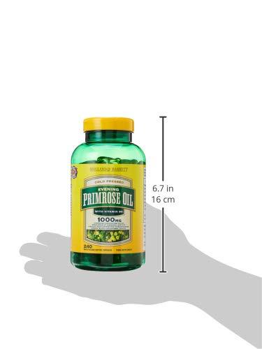 Holland & Barrett Holland & Barrett Natural Evening Primrose Oil 240 Capsules 1000mg Plus Vitamin B6