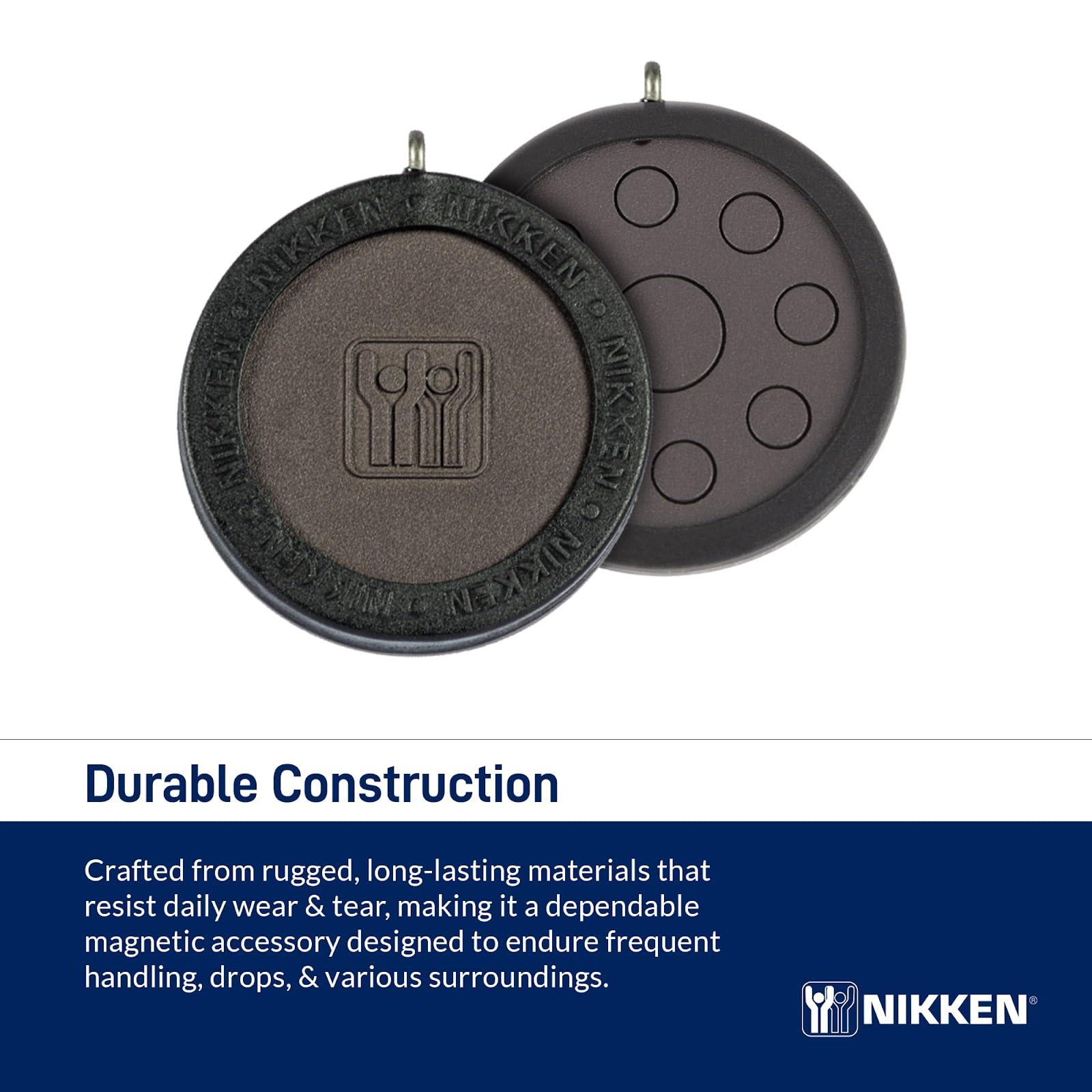 NKN Magnetic Therapy Mini Disc 1450 - Stress Relief - Works on Neck, Back, Shoulder, Leg, Knee, Muscle, and Joint Pain - Natural Earth Healing Magnets