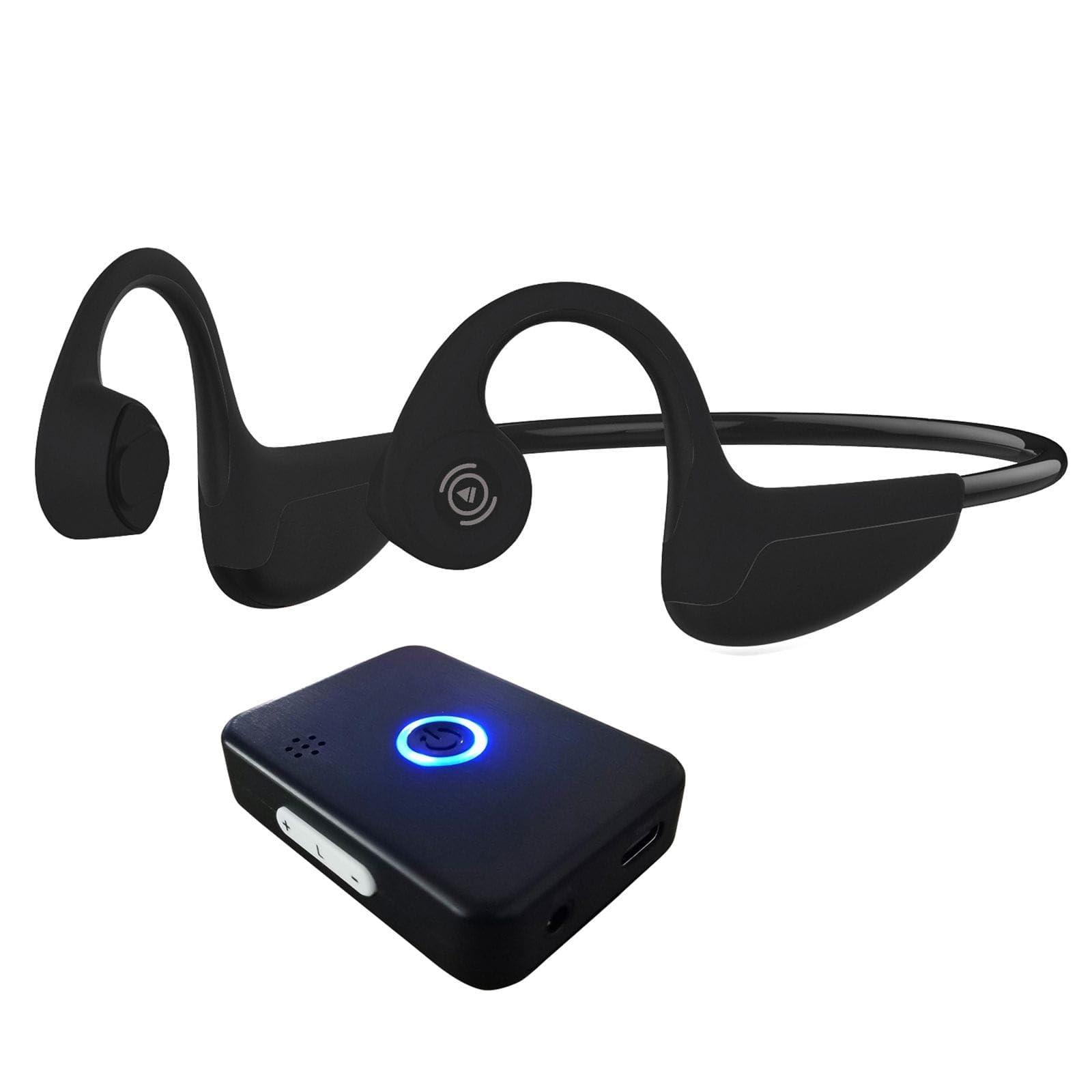 WLV-TECH eEAR-BC-BT-Tx-001 The FIRST Bone Conduction military grade, personal hearing amplifier with the latest Bluetooth 5.3 technology open ear headphones with Sound Transmitter