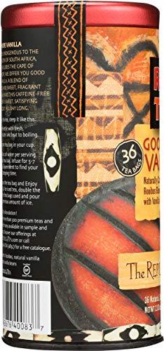 The Republic of Tea The Republic of Tea - Good Hope Vanilla Herbal Red Tea, Naturally Caffeine-Free African Rooibus - 36 Tea Bags