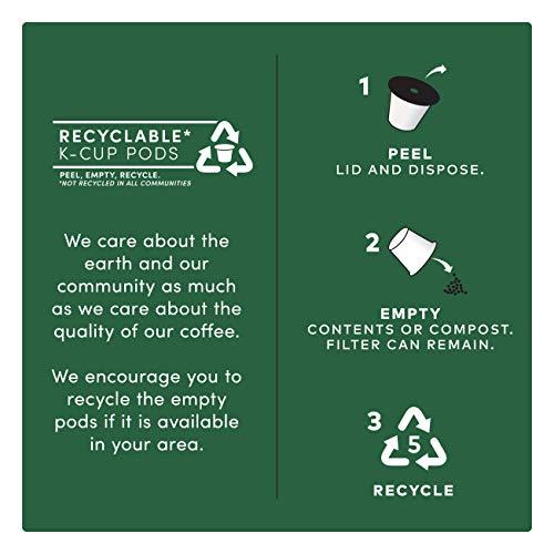 Tim Hortons Tim Hortons Decaf Medium Roast Coffee, Single-Serve K-Cup Pods Compatible with Keurig Brewers, 96ct K-Cups, Red 24 Count (Pack of 4)