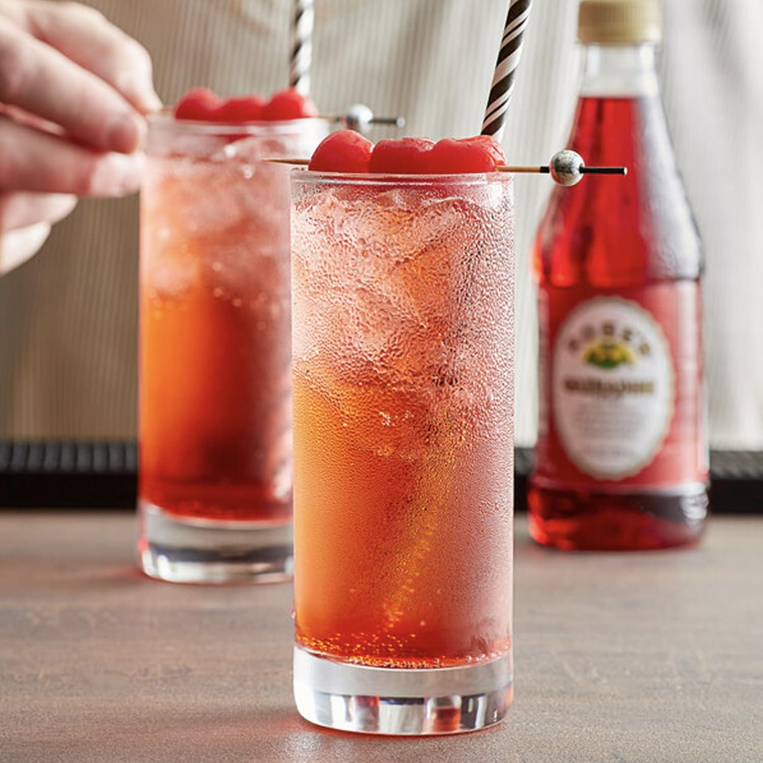 ChromaCast Roses Sweetened Grenadine Syrup 1 Liter Bottle | Perfect for Cocktails, Beverages, and Mixers