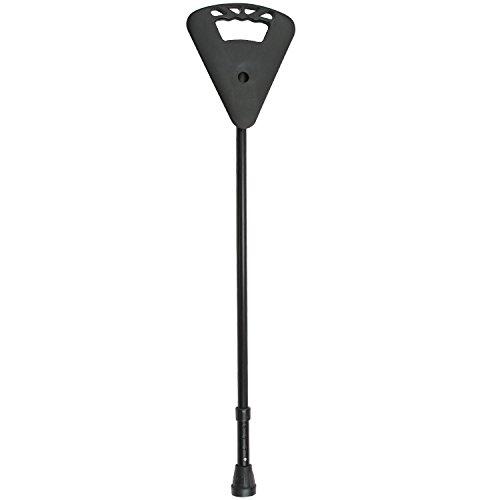 Flipstick Black Flipstick Straight Adjustable Seat Cane