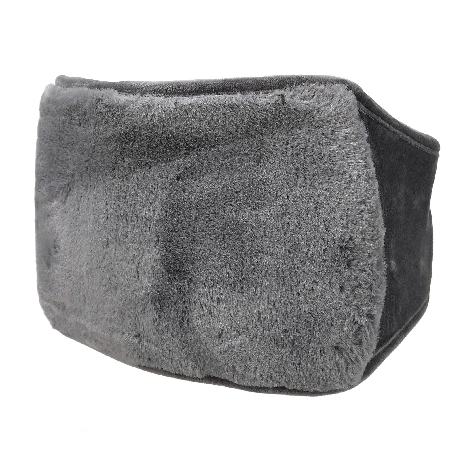 JTLB Hot Water Bottle Cover,Wearable Warm Hot Water Bag Pouch, Soft Wrap Around Hot Water Bottle, Body Warmer for Neck, Feet, Hand, Shoulder, Back, Legs Relax & Pain Relief (not Contain Liner)