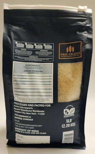 Prid Grains Prid Grains Premium Parboiled Rice, 5 lb Bag, Medium