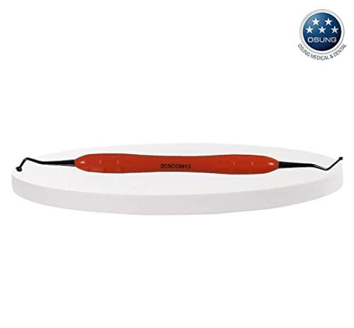 Osung OSUNG Dental Composite instrument, Softgrip Handle, 2CSCOM13, 2 pcs