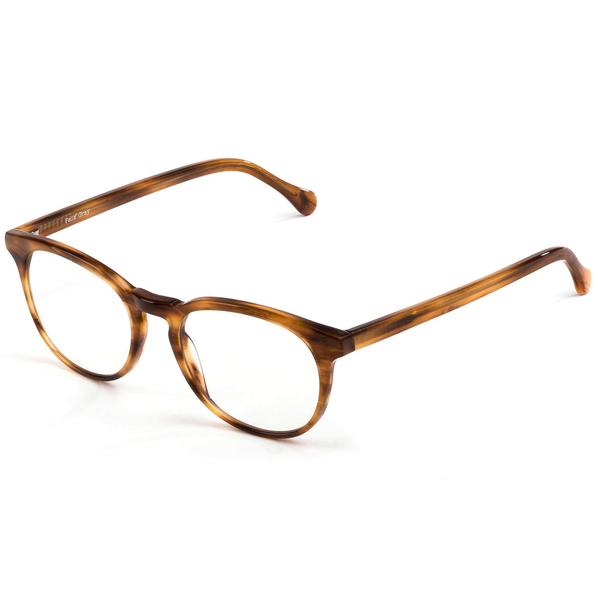 Felix Gray Felix Gray – Roebling Blue Light Blocking Computer Glasses (Amber Toffee)