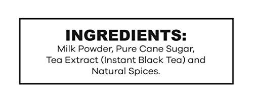 Quik Tea QuikTea Chai Tea Latte 4 Flavor Variety Pack, Cardamom/Masala/Ginger/Lemongrass, 34 Oz