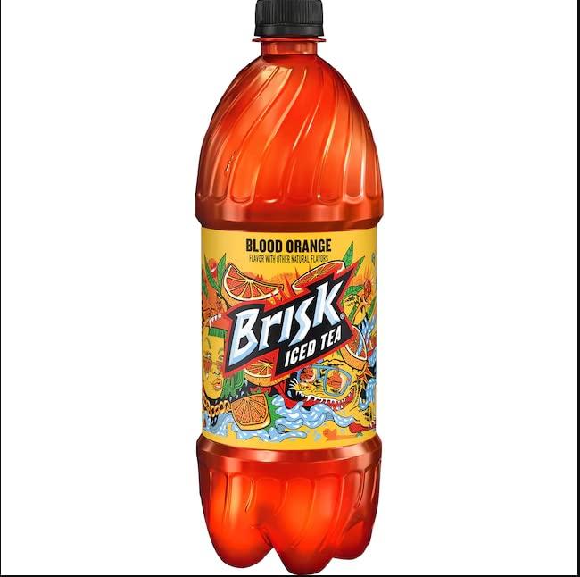 Brisk Brisk Iced Tea Blood Orange 1L 4 pk