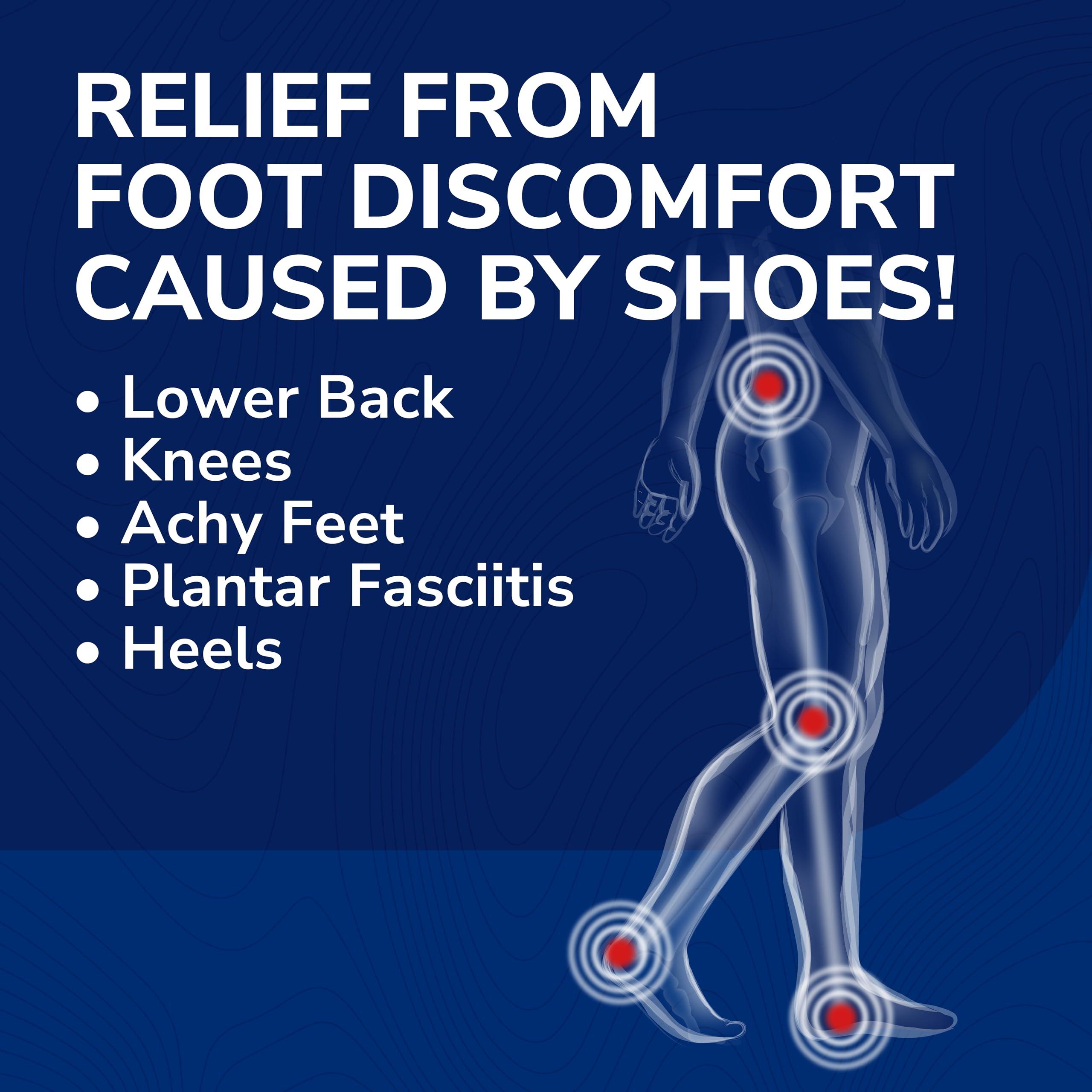 Dr. Scholl\'s Dr. Scholl\'s Custom FiT Comfort Insoles, Low Arch Support Shoe Inserts for Women Size 13.5-14 | Men 12.5-13, Full Length Insoles Men Women, Superior All Day Comfort and Plantar Fasciitis Relief CF790