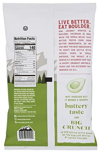 Boulder Canyon Boulder Canyon, Chips Potato Canyon Cut Avocado Oil Vinegar N Salt, 5.25 Ounce