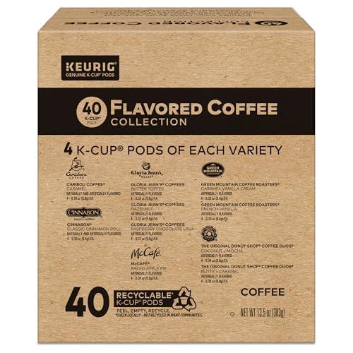 Keurig Keurig Flavored Coffee Variety Pack, Keurig Single Serve K-Cup Pods, 40ct