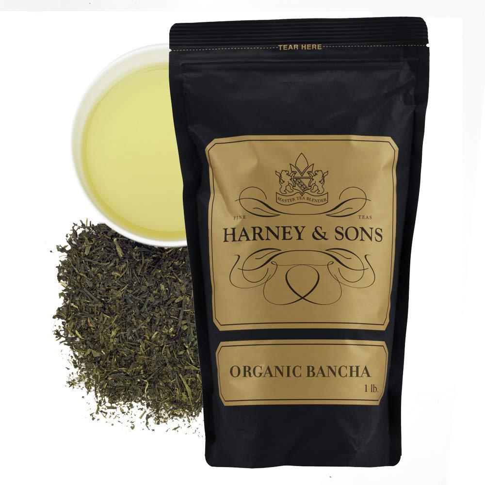 Harney & Sons Harney & Sons Organic Bancha Green Tea, Loose leaf tea by the pound, 16 ounce