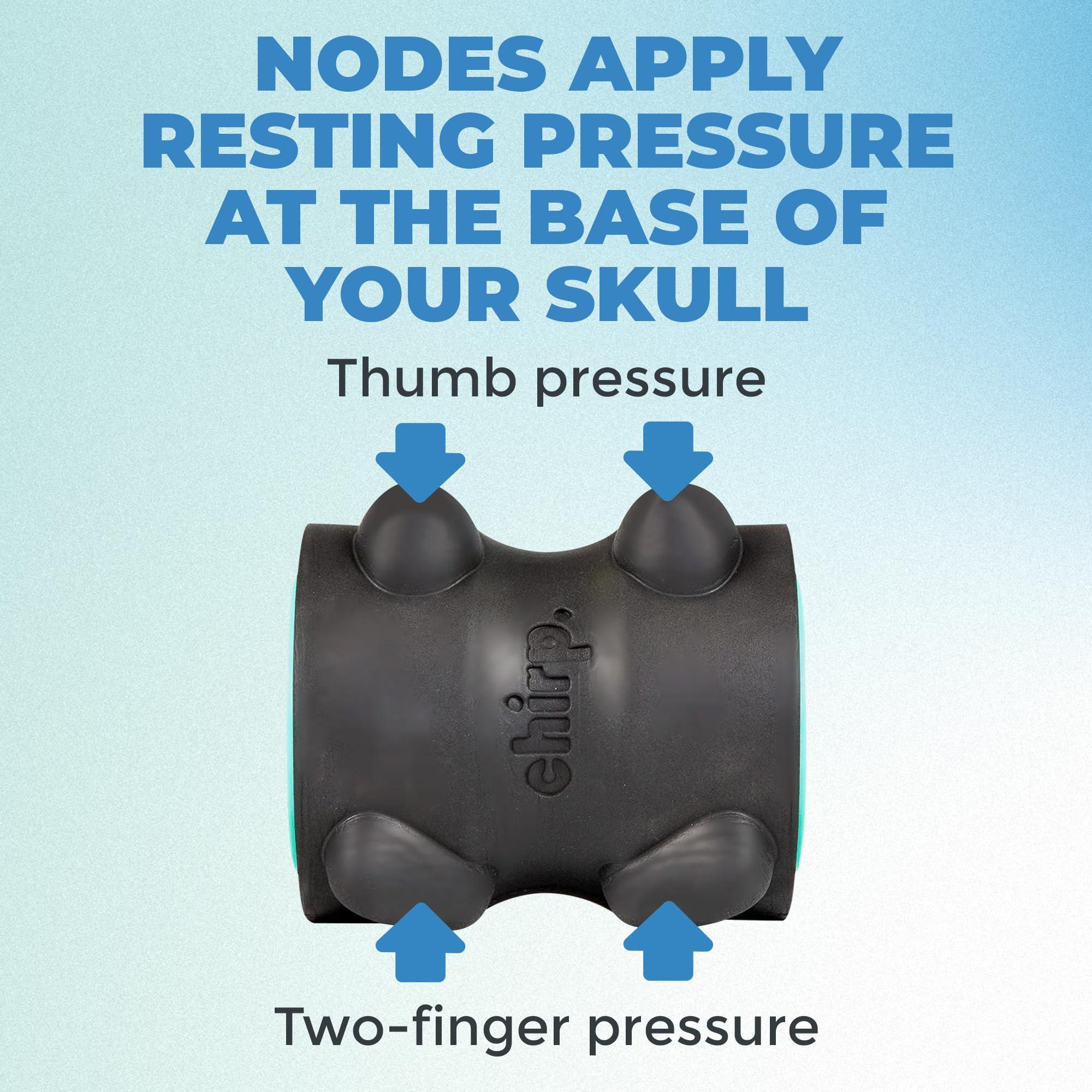 Chirp Chirp Wheel XR Ultimate Relief Bundle - Acupressure for Back and Neck, Stress Melting Spine Comfort, Targeted Trigger Point Release - Mint, 10\" & 4\"