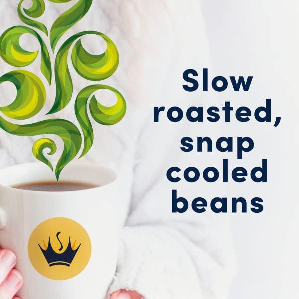 Gevalia Gevalia Colombia Blend Medium Roast K-Cup Coffee Pods (84 Pods) with Gevalia Cappuccino K-Cup Coffee Pods with Froth Packets (6 Pods and Froth Packets)