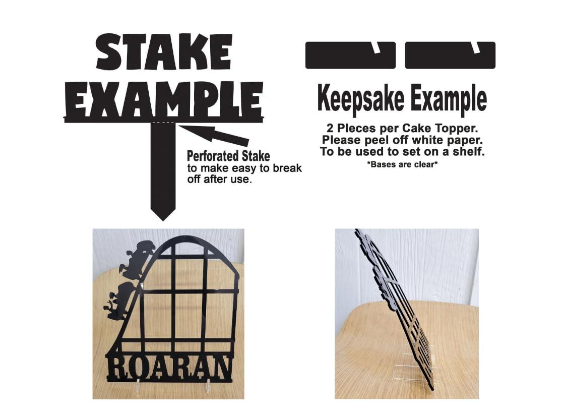 EvyAnn Designs Scuba Diving, Swimming, Cake Topper, Sports Decor, Personalized Cake Topper, Diving, Swimmer, Topper, Party Favor, End of Season, Bubbles Up